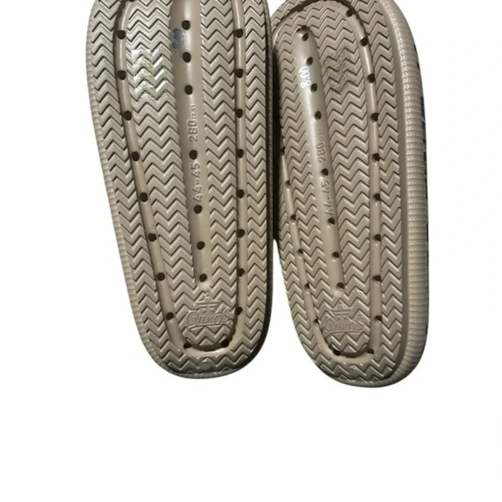 Cveico's Leopard Animal Print Women 11 Slip On Open Toe Platform Sandals Cozy‎ - Picture 3 of 3